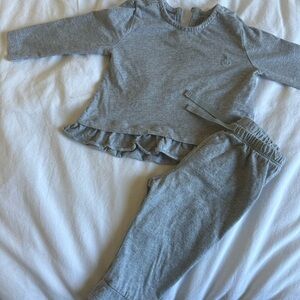 Gap ruffle hem outfit set